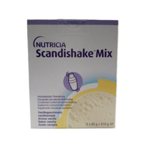 SCANDISHAKE MIX SABOR VAINILLA - CAJA x 6 SOB DE 85 GR