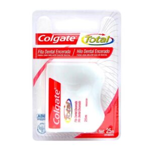 SEDA DENTAL COLGATE TOTAL - ROLLO DISPENSADOR x 25 MT
