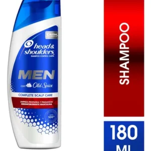 SHAMPOO HEAD-SHOULDERS MEN CONTROL CASPA CON OLD SPICE - FCO x 180 ML