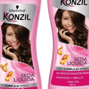 SHAMPOO KONZIL SEDA LIQUIDA X 375 ML+ACOND X 375 ML P.ESP