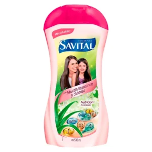 SHAMPOO SAVITAL MULTIVITAMINAS Y SABILA - FCO x 550 ML