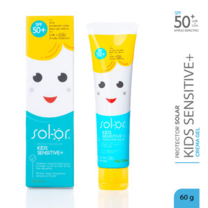 SOLOR GEL REPAIR SPF40 x 100GR + SOLOR KIDS SENSITIVE SPF50 x 60GR - KIT FAMIL