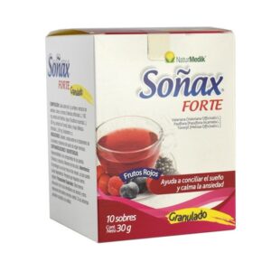 SOÑAX FORTE GRANULADO SABOR FRUTOS ROJOS - CAJA x 10 SOB