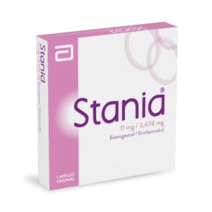 STANIA 11 MG/3,474 MG - CAJA x 1 ANILLO VAGINAL