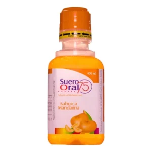 SUERO ORAL 75 SLN ORAL - BOTELLA x 400 ML - SABOR A MANDARINA