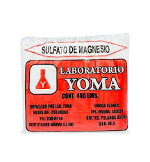 SULFATO DE MAGNESIA - BOLSA x 20 G (YOMA)