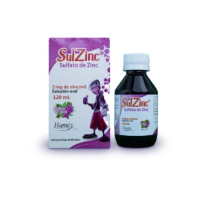 SULZINC 2 MG/ML SLN ORAL - FCO x 120 ML