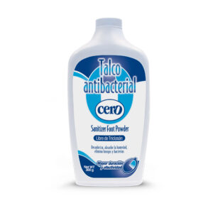 TALCO ANTIBACTERIAL CERO FRESH - FCO x 120 GR