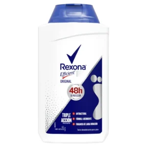 TALCO REXONA EFFICIENT ORIGINA TRIPLE ACCION - FCO x 55 GR