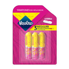 TAMPON NOSOTRAS REGULAR DIGITAL SIN APLICADOR - BLISTER x 3 UND