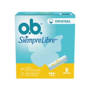 TAMPON OB ORIGINAL MEDIO - CAJA x 8 UND