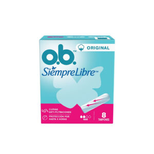 TAMPON OB ORIGINAL MINI - CAJA x 8 UND