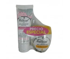 TEATRICAL CREMA ACLARADOR FACIAL CON CONCHA NACAR X 75 ML PAGUE 3 LLEVE 4