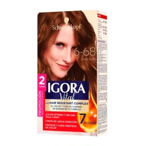 TINTE IGORA VITAL TUBO 6-68 CHOCOLATE