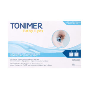 TOALLITAS OFTALMICAS HUMEDAD TONIMER EYES - CAJA x 16 SACHETS