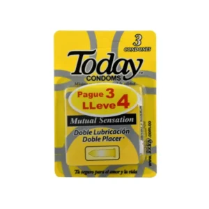 TODAY CONDOMS PREPACK x 3 UND SURTIDO PAGUE 3 LLEVE 4 (30 x 36) - OFERTA ESPECIAL
