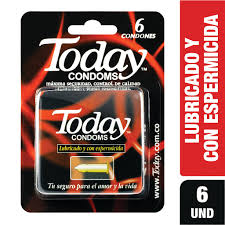 TODAY  ESPERMICIDA - BLISTER x 6 UND