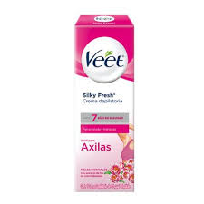 VEET SILKY FRESH CREMA DEPILATORIA PIEL NORMAL PARA AXILAS - TUBO x 25 GR