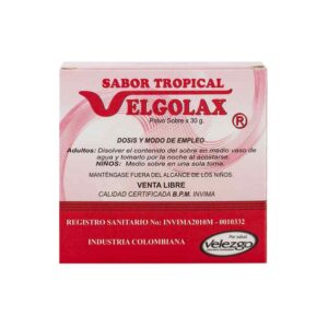 VELGOLAX POLVO SABOR TROPICAL - SOBRE x 30 GR