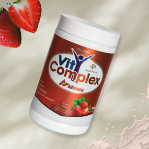 VIT COMPLEX ADVANCE LATA X400G FRESA-VITAMINAS