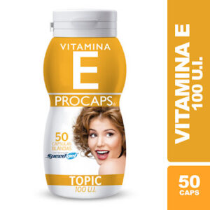 VITAMINA E 100 UI - FCO x 50 CAP CON SPEEDGEL