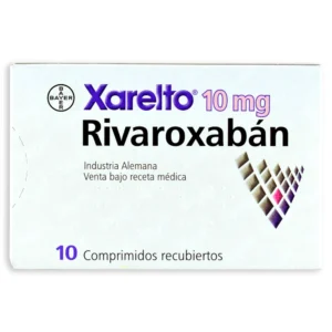 XARELTO 10 MG - CAJA x 10 COMP