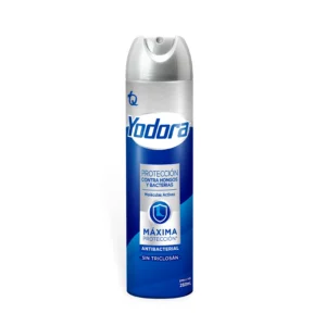 YODORA SPRAY PIES -PROTECCION CONTRA HONGOS Y BACTERIAS- ANTIBACTERIAL SIN TRICLOSAN - FCO x 260 ML