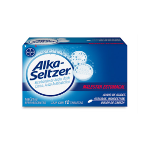 ALKA SELTZER - CAJA x 12 TAB