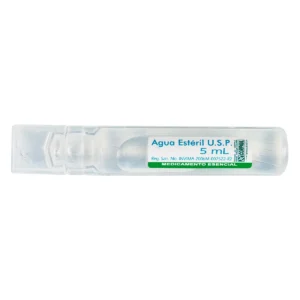 AGUA ESTERIL PARA INYECCION - CAJA x 50 AMP x 5 ML