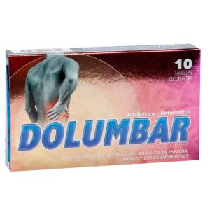 DOLUMBAR - CAJA x 100 TAB REC.