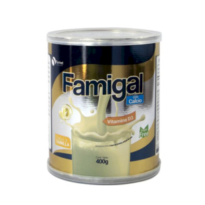 FAMIGAL CALCIO + VIT D3 - BOLSA x 400 GR - SABOR VAINILLA