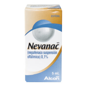 NEVANAC 0.1% SUSP OFT - FCO x 5 ML