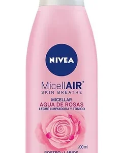 NIVEA LECHE & TNICO MICELAR CON AGUA DE ROSAS X 200 ML