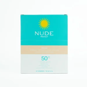 NUDE PROTECTOR SOLAR CREMA SPF 50 - CAJA x 24 SOBRES x 10 ML C/U