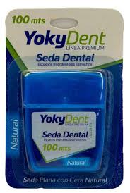 SEDA DENTAL CON ALOE VERA YOKY DENT - PAGUE 80 MTS x 100 MTS - OFERTA