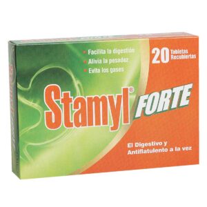 STAMYL FORTE 300 MG/100 MG - CAJA x 20 TAB